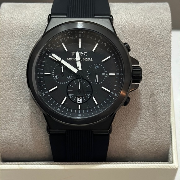 Michael Kors Other - Michael Kors Men’s Chronograph Silicone 46mm Quartz Watch
